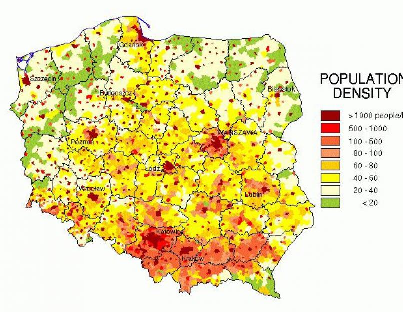 Возрастная структура населения польши. Население Польши — как развивается и причины резкого подъема по всем показателям