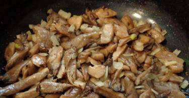 Как готовить жареные грибы вешенки с картошкой