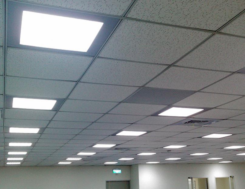  Ультратонкие светодиодные потолочные панели для дома — современный вид освещения.