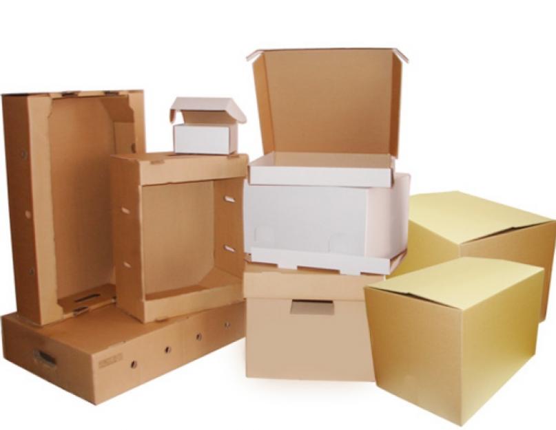 Изготовить картонные коробки. Производство картонных коробок: оборудование, технология