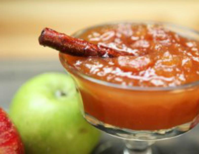 Яблочный джем. Простые рецепты густого джема и конфитюра из яблок на зиму в домашних условиях