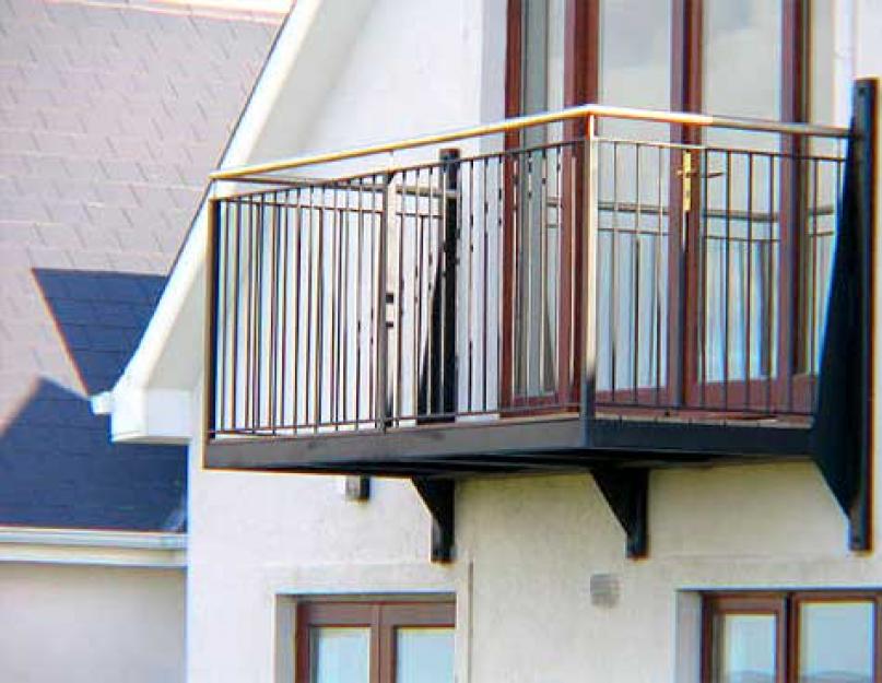Типы балконов. Французский балкон и другие виды остекления с подробными характеристиками
