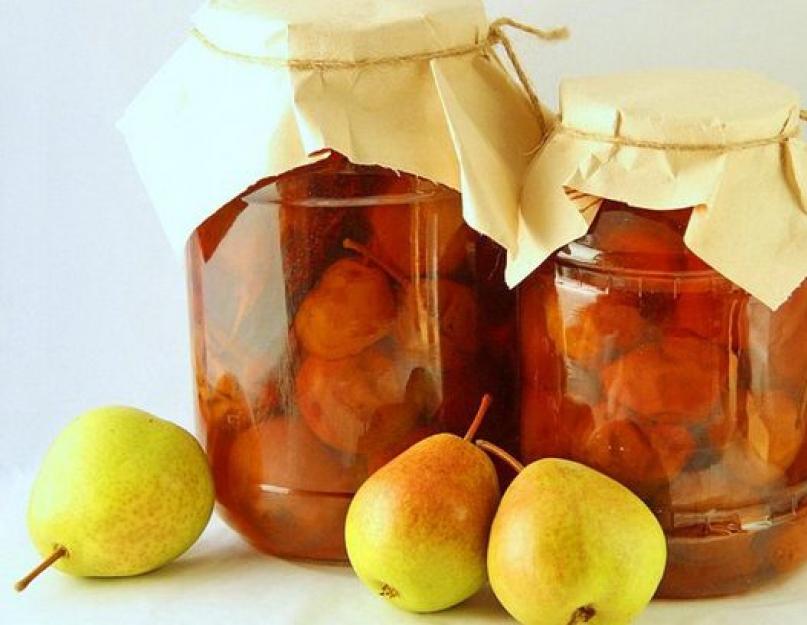 Рецепты прозрачного варенья из груш и дольками. Прозрачное варенье из груш с лимоном на зиму
