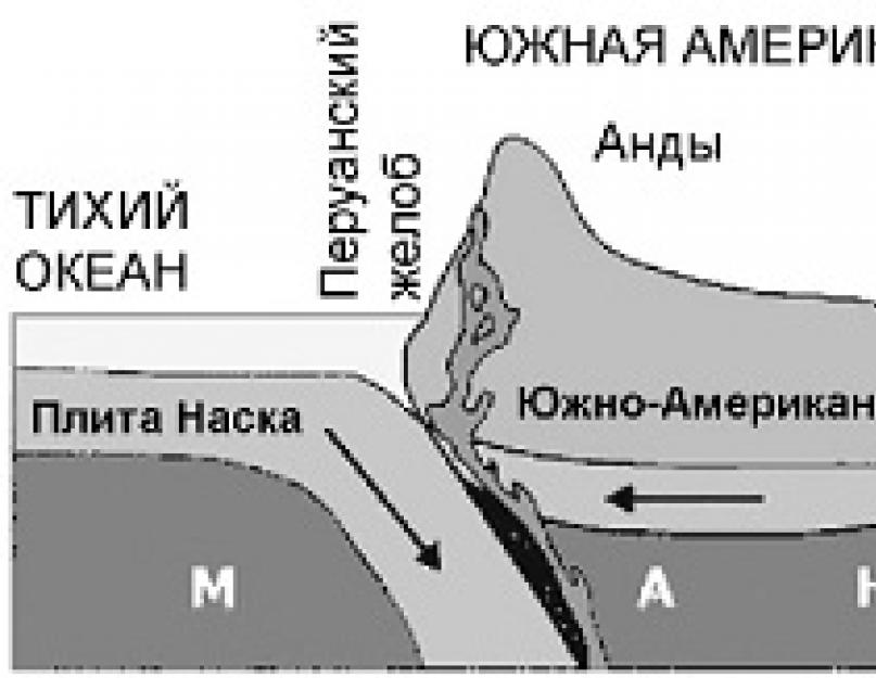 Литосферные плиты: теория тектоники и ее основные положения. Движение литосферных плит Какие виды движения литосферных плит вы знаете