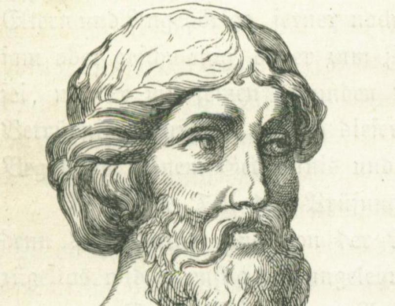 Гераклит эфесский биография. Гераклит из эфеса