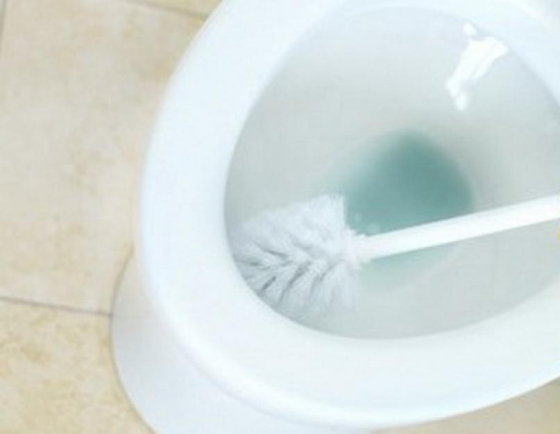 Как избавится от ржавчины в туалете. Чем отмыть ржавчину в унитазе в домашних условиях