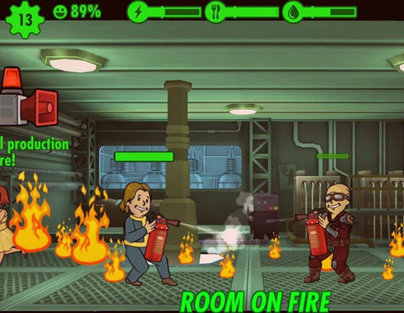 Fallout shelter все комнаты увеличиваются. Фоллаут Шелтер — прохождение