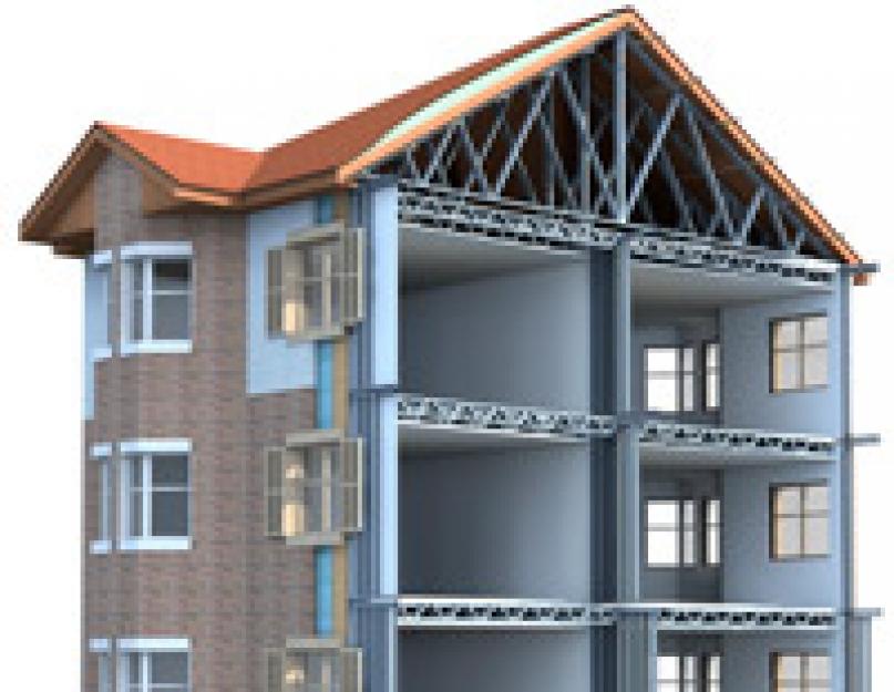 Трехэтажный 24 квартирный односекционный жилой дом. Конструктивные решения и применяемые материалы