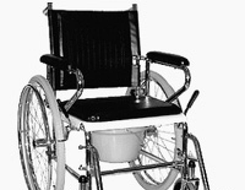 Кресло с санитарным оснащением на колесах. Кресла с санитарным устройством