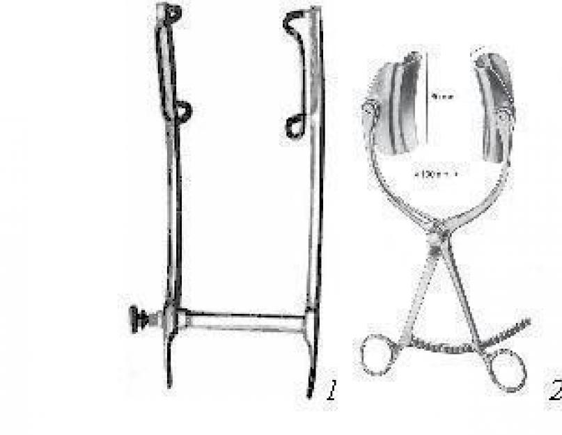 Хирургические инструменты для практической части. Хирургические инструменты