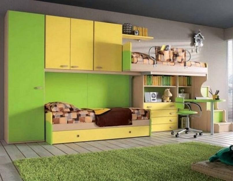 Светло зеленая детская мебель в стиле кантри «olivia» («оливия»). Как правильно использовать желтый цвет в детской комнате Дизайн комнаты для мальчика в зеленых тонах