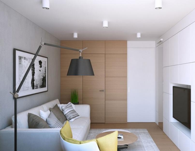 Интерьер мужской квартиры студии 50 кв м. Дизайн двухкомнатной квартиры: перепланировка, зонирование и идеальный ремонт