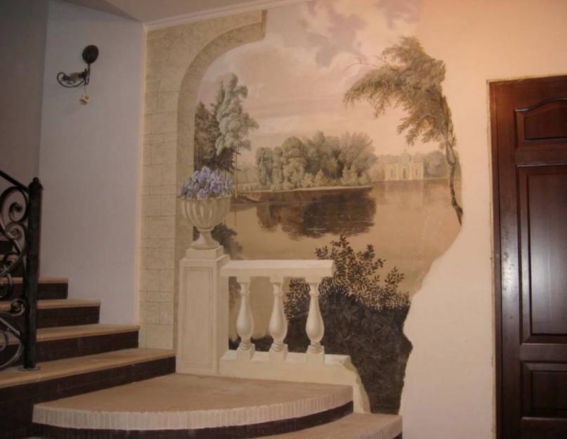 Фрески в интерьере гостиной (40 фото) - виды и изображения. Оформление интерьера фресками: фото, особенности, виды, выбор дизайна и стиля