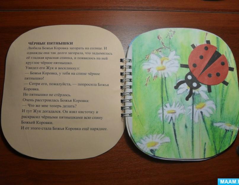 Про насекомых произведения для детей. Изготовление книжки-малышки «Сказки про насекомых» по произведениям И