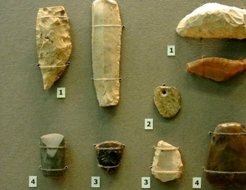 Что относится к орудиям труда древних людей. Орудия труда в эпоху раннего палеолита