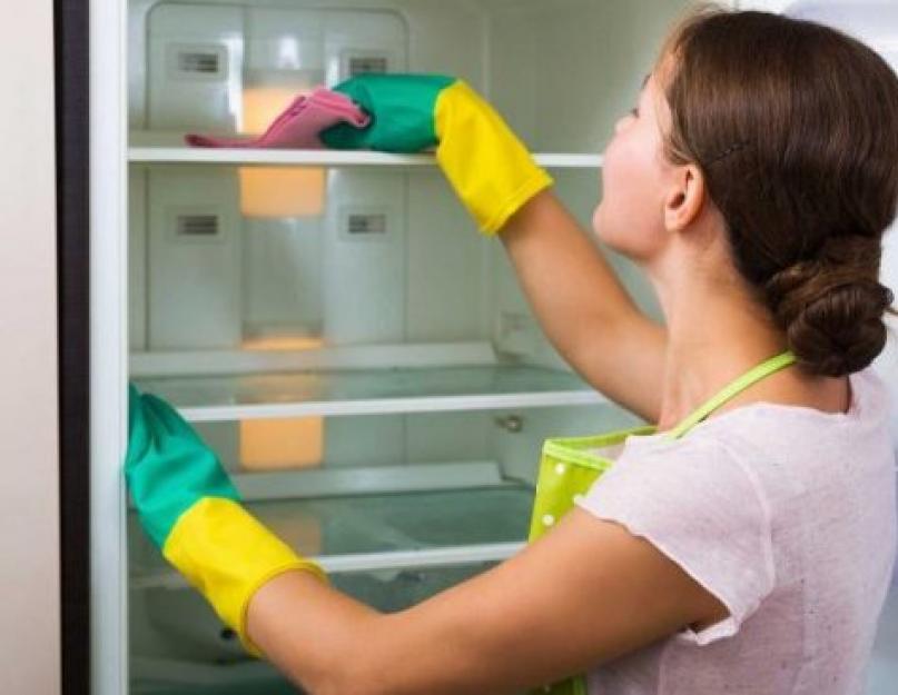 Чем отмыть холодильник внутри. Чем помыть холодильник снаружи и внутри? Как избавиться от сильного неприятного запахав холодильнике: нашатырь или лимонный сок − лучшие средства