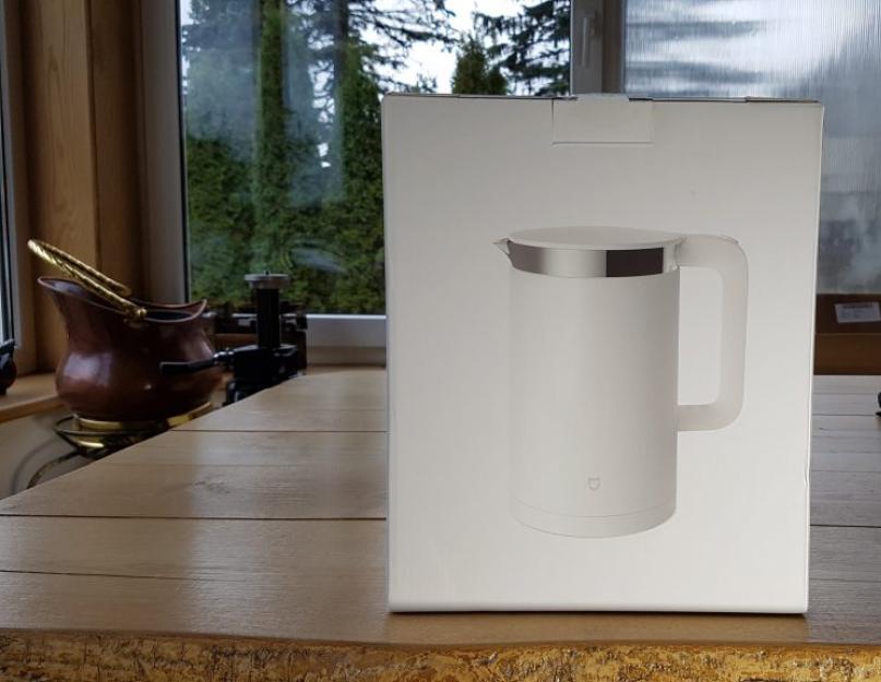 Умный чайник xiaomi mi smart kettle. Умный чайник Xiaomi Smart Kettle Bluetooth