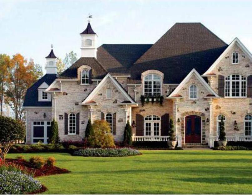 Как выглядит средний, типовой, американский семейный дом снаружи и внутри. Дом в американском стиле — отличные проекты домов, с роскошным дизайном (125 фото новинок) Проекты частных домов в америке