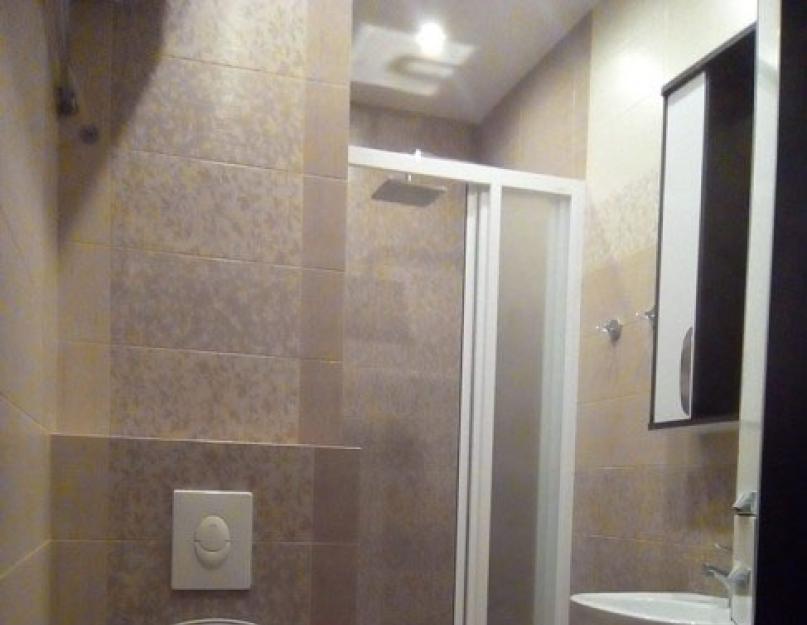 Отделка ванной с душевой кабиной. Дизайн ванной комнаты с душевой кабиной: нетривиальные вариации оформления