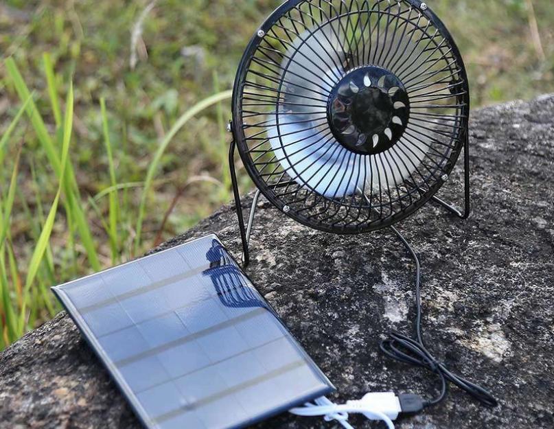 Китайский вентилятор на солнечной батарее напряжение питания. Опыт эксплуатации cистемы бесперебойного питания с солнечными батареями в «дачных» условиях