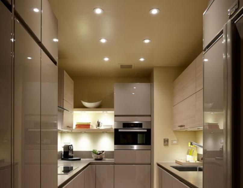 Дизайн удлиненной кухни. Дизайн узких длинных кухонь: особенности, фото