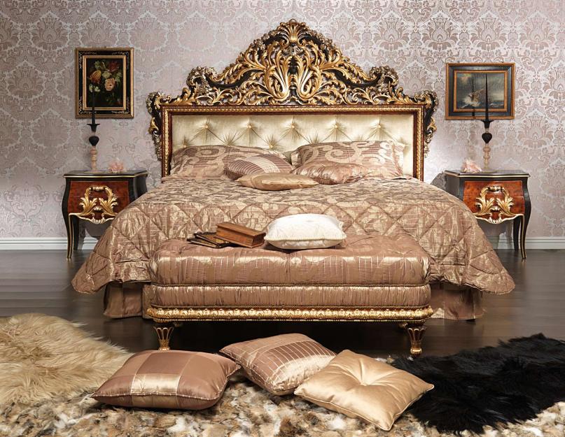 Королевская спальня. Королевская спальня в стиле барокко Самый лучший королевский двух спальни