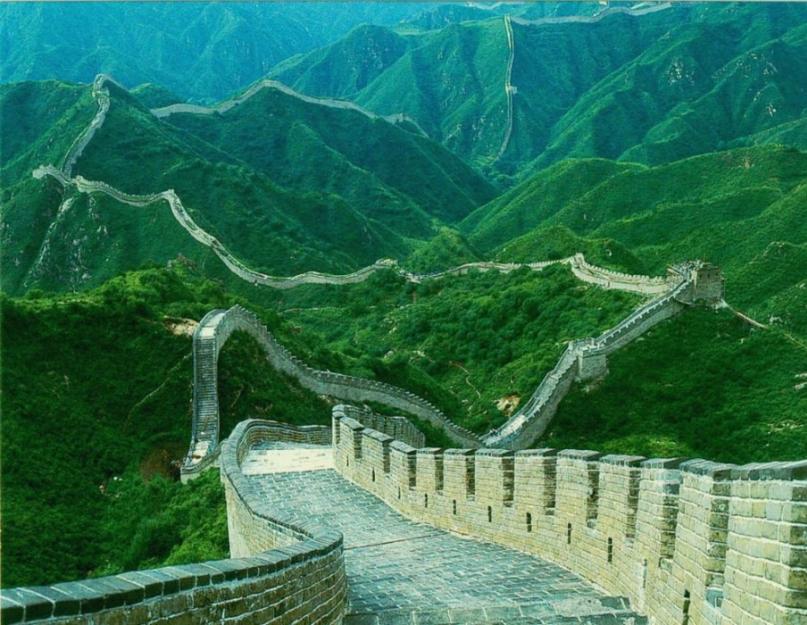 Китайская стена на контурной карте. Китай, Великая китайская стена – факты, история, фото, видео, на карте, вид из космоса