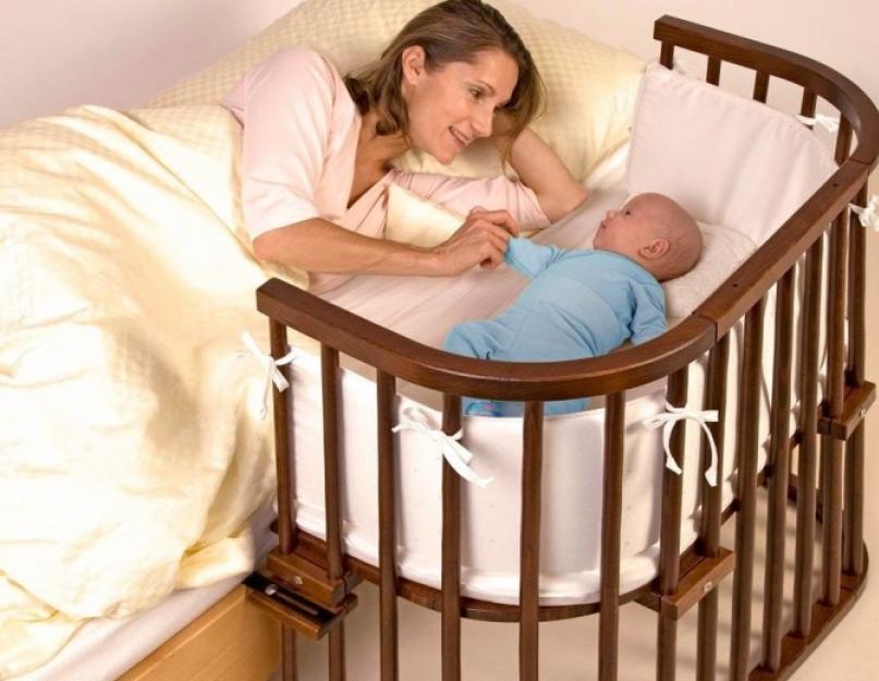 Схема кроватки для новорожденных своими руками. Особенности детской приставной кроватки для новорожденных: виды, правила выбора и советы по изготовлению своими руками