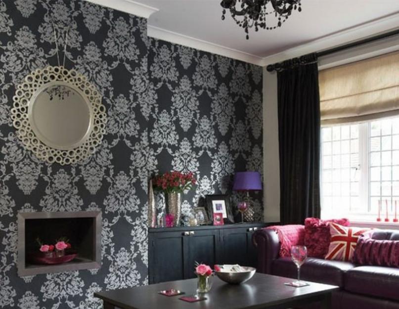 Дизайн интерьера гостиной в черно белом цвете. Черно-белая гостиная (50 фото): современные интерьеры с яркими акцентами