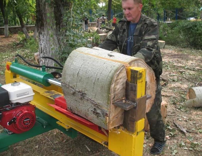 Механическая колка дров своими руками. Как сделать своими руками самодельный дровокол