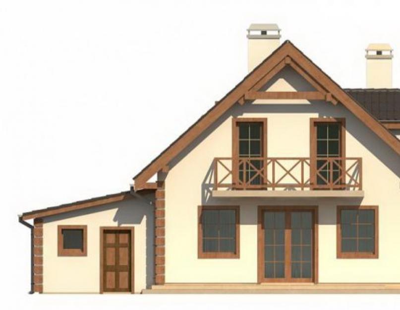 Проекты одноэтажных домов с гаражом и мансардой. Небольшой дом с гаражом и мансардой: особенности строения