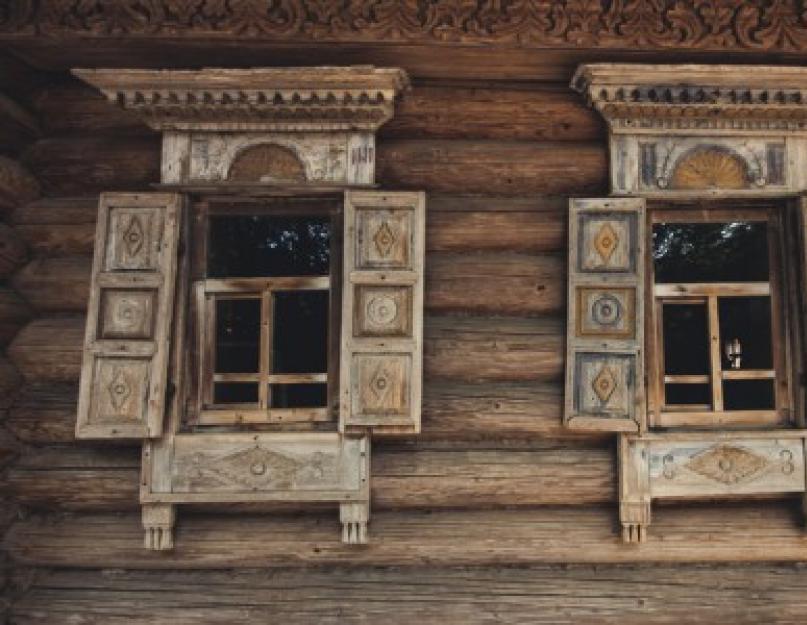 Информация о старинных домах. Традиционные типы домов на руси