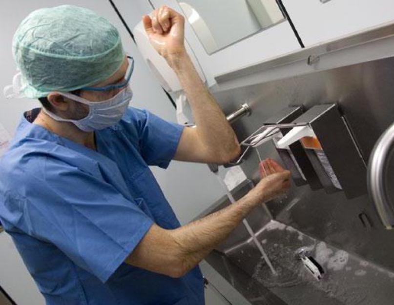 Современные аспекты гигиены рук медицинского персонала. Хирургическая обработка рук Условия мытья рук