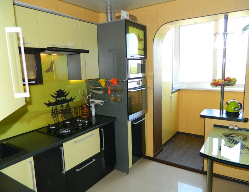 Функциональная кухня 9 кв. Что важно при создании дизайна для кухонного помещения? Лаконичный прямой диван