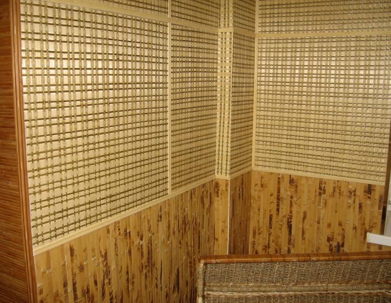 Бамбук в интерьере – варианты использования. Простая и аккуратная мебель из бамбука своими руками Из бамбука своими руками