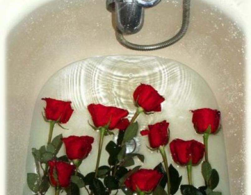 Как спасти розы в вазе