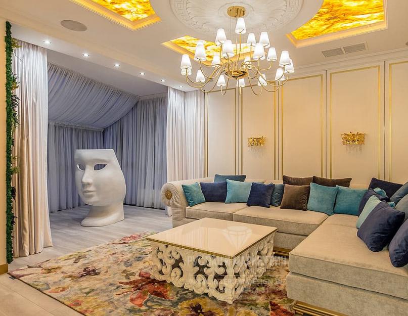 Самые красивые обычные квартиры. Безумные интерьеры квартир российских богачей (37 фото)