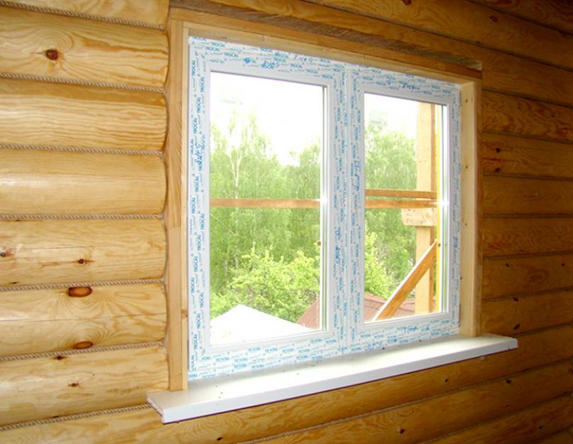 Как установить металлопластиковые окна в деревянном доме. Как закрепить окно: обзор крепежных метизов и фотоотчет о выполненном монтаже