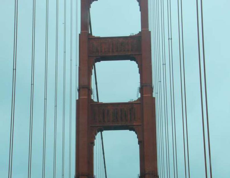 Отзыв: Мост Золотые Ворота (США, Сан-Франциско) - Самый главный мост в Америке. Удивительные мосты сша