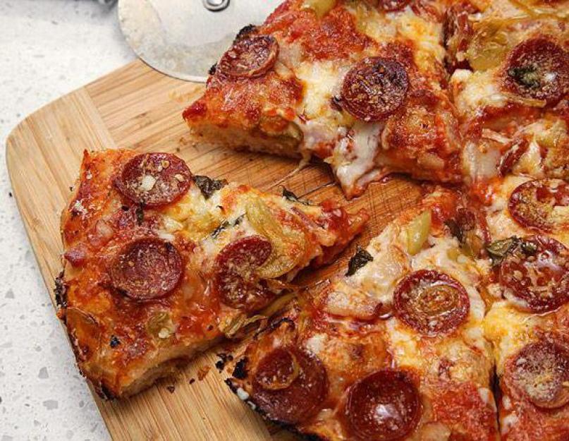Пицца как в пиццерии в домашних условиях: самые вкусные и простые рецепты домашней пиццы и теста для нее с пошаговым описанием, фото и видео. Пицца в домашних условиях в духовке с курицей и грибами