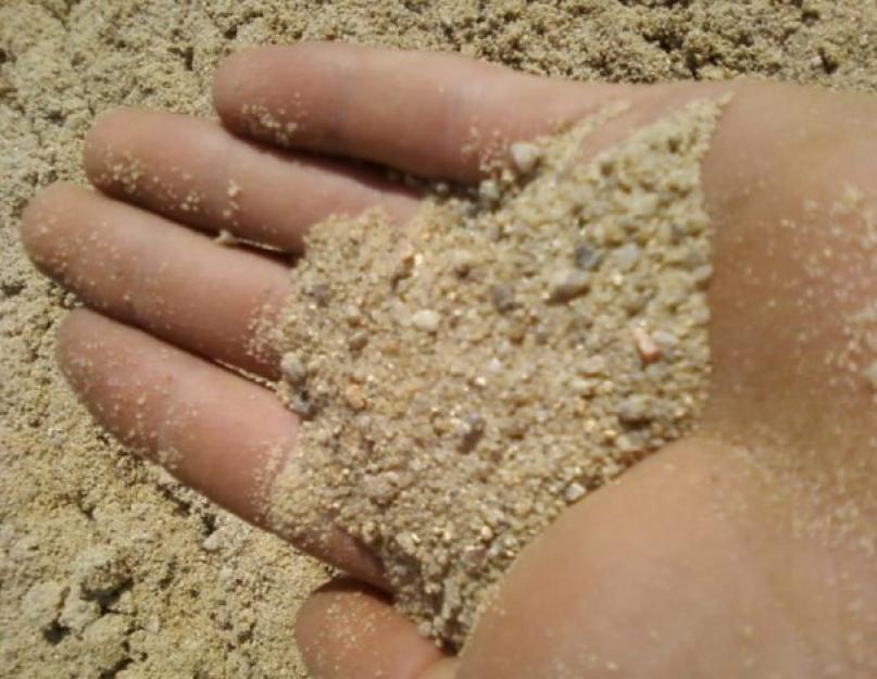 Песок для строительных растворов гост. Строительный песок – важнейший компонент различных растворов и бетонов
