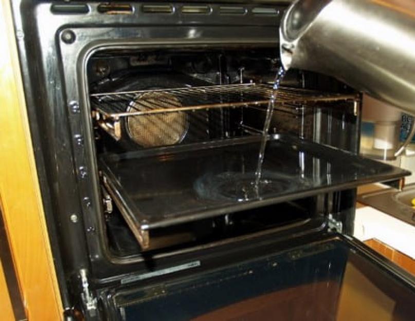 Как промыть духовку от жира. Проверенные методы очистки духовки от жира и нагара