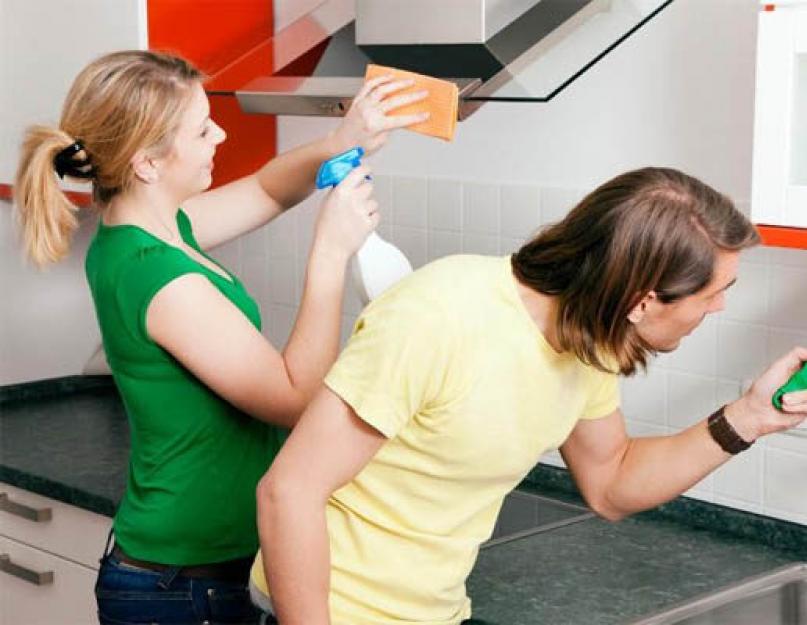 Как убрать жир со шкафов в кухне. Проверенное средство от жира на кухне: чистота обеспечена