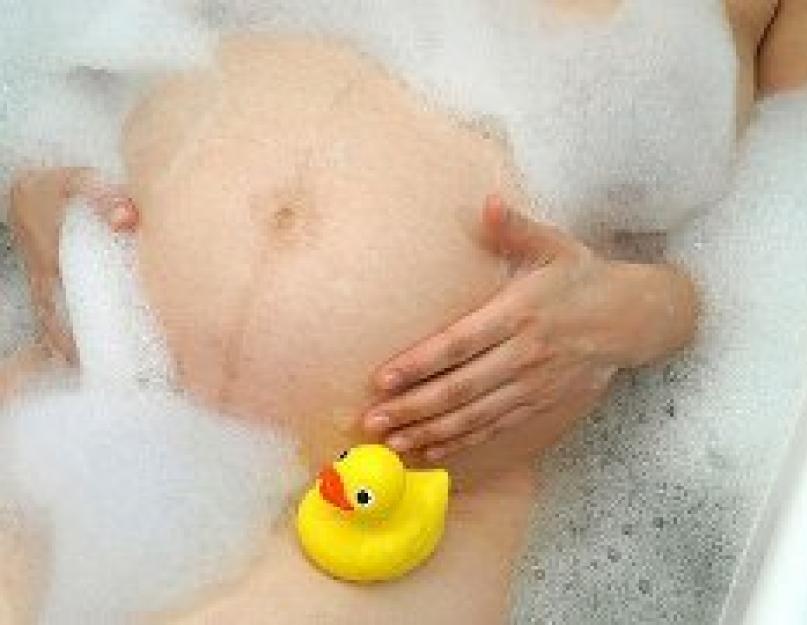 Принятие ванной во время беременности. Можно ли беременным принимать ванну? Купание в ванной в период беременности