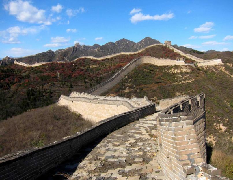 Какая протяженность китайской стены. Великая Китайская стена: история создания, протяженность и интересные факты