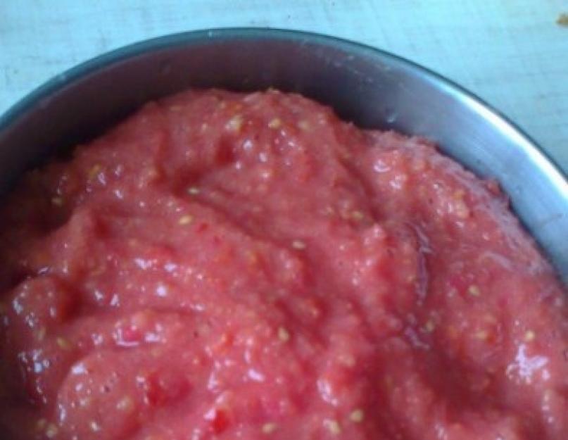 Кетчуп из помидоров на зиму шашлычный. Кетчуп шашлычный