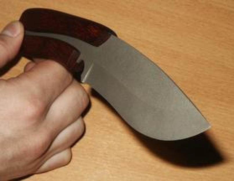 Из чего делают рукояти ножей. Самодельная ручка для кухонного ножа из паркета Пошаговое изготовление рукоятки ножа