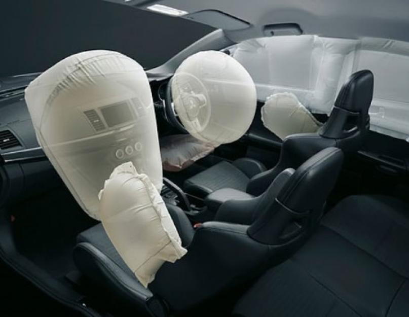 Зачем нужны надписи airbag в машине. Как работает подушка безопасности? А что если не сработает