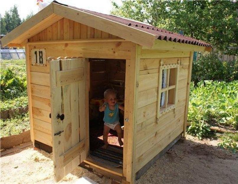 Игровой домик своими руками из дерева проекты. Как построить домик для ребенка своими руками в квартире: полезные советы, рекомендации