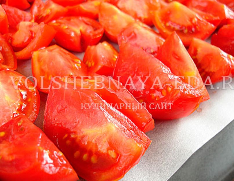 Вяленые помидоры по-итальянски. Как приготовить вяленые помидоры